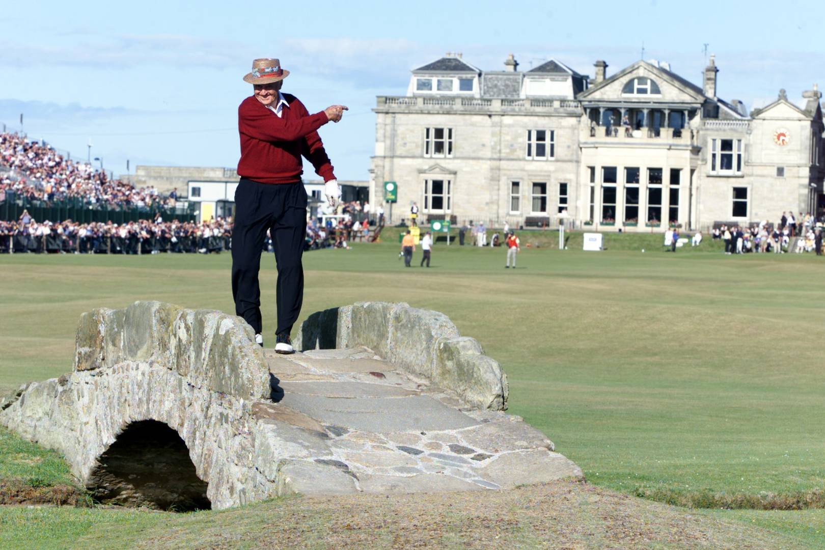 Sam Snead at St Andrews